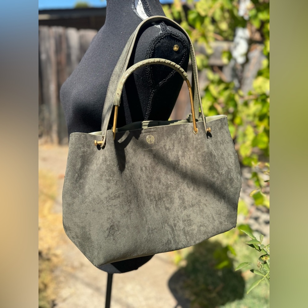 House of Harlow 1960 Olive Green Satchel